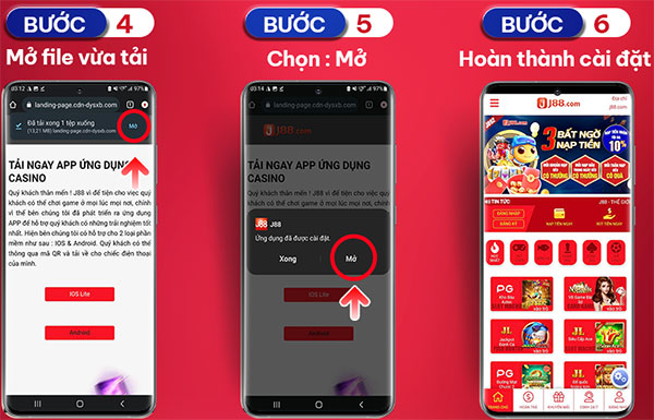 cac buoc tai app j88.com